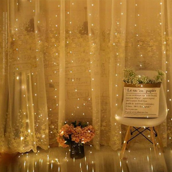 3*3M Holiday LED Light 300LED Fairy String Light Outdoor Waterproof Patio Party