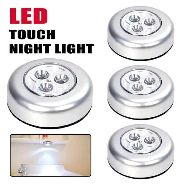 LED Dormitory Bedside Night Light Car Reading Light Use AAA Battery Emergency Li
