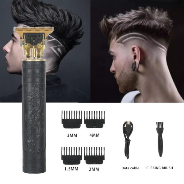 Vintage T9 Electric Hair Cutting Machine Hair Clipper Professional Men Shaver Re